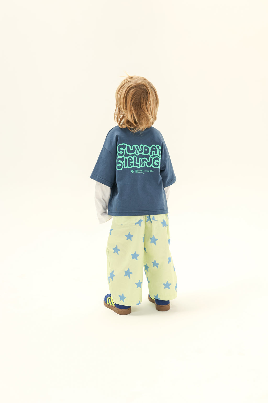 Sunday Siblings party layer T shirt