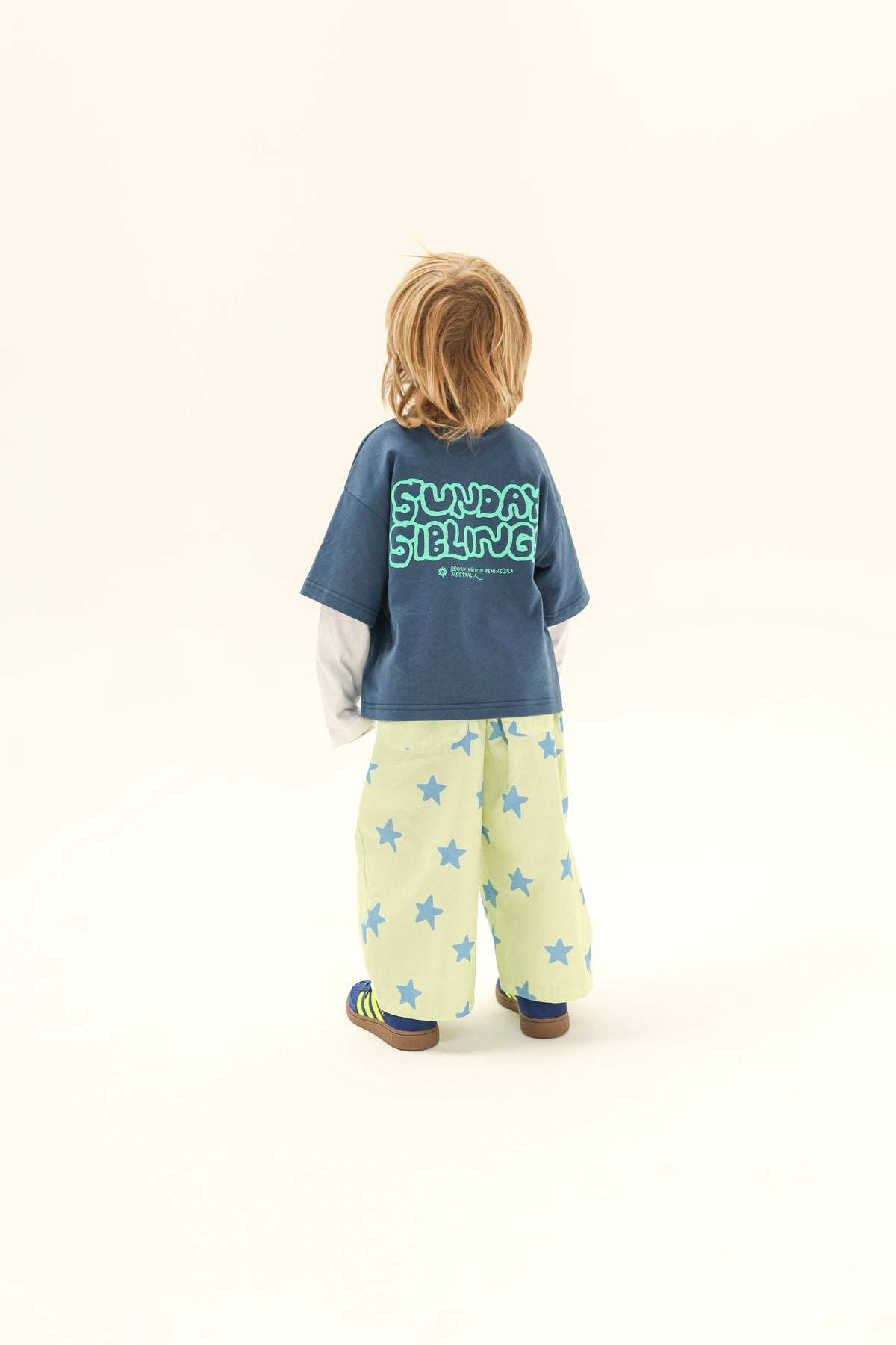 Sunday Siblings party layer T shirt
