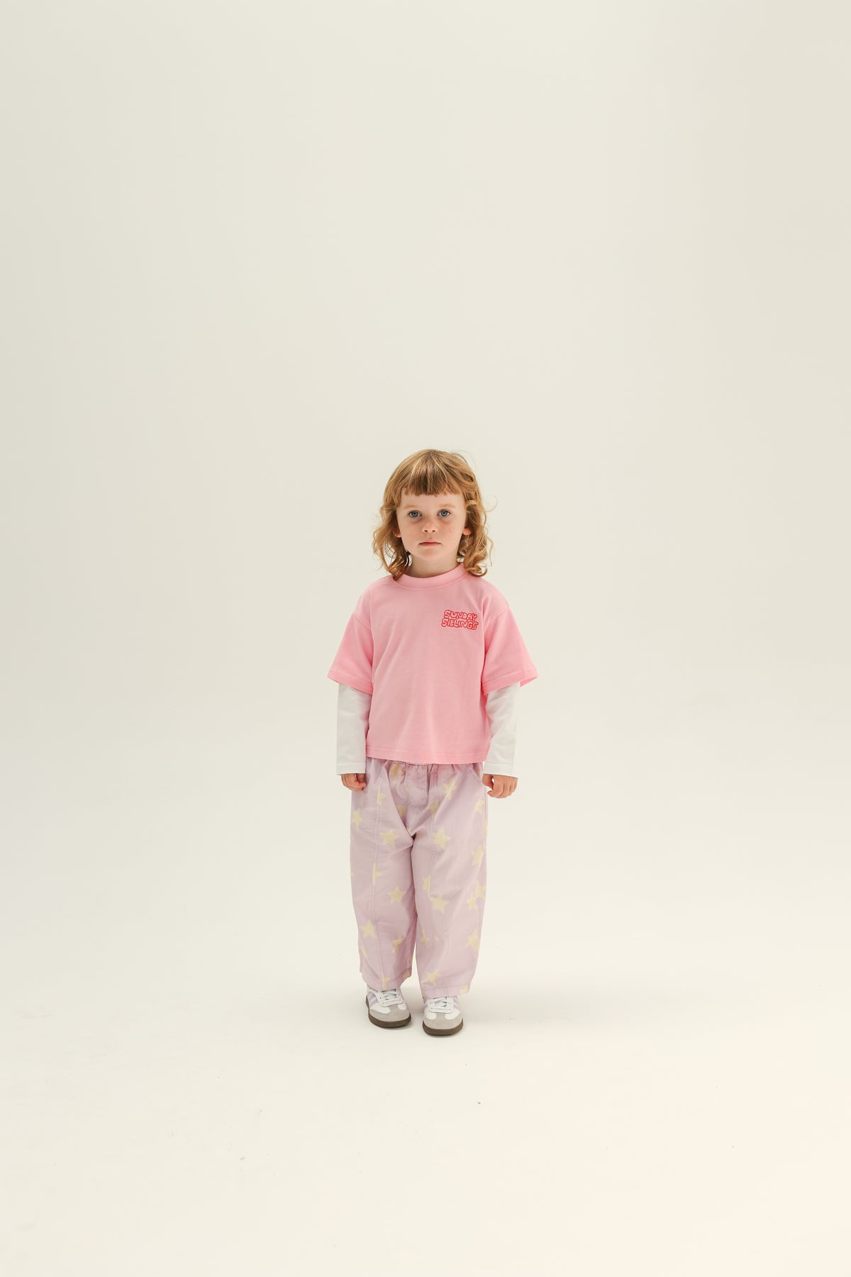 Sunday Siblings party layer t-shirt