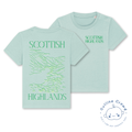 Outline Crowd Scottish highlands t-shirt
