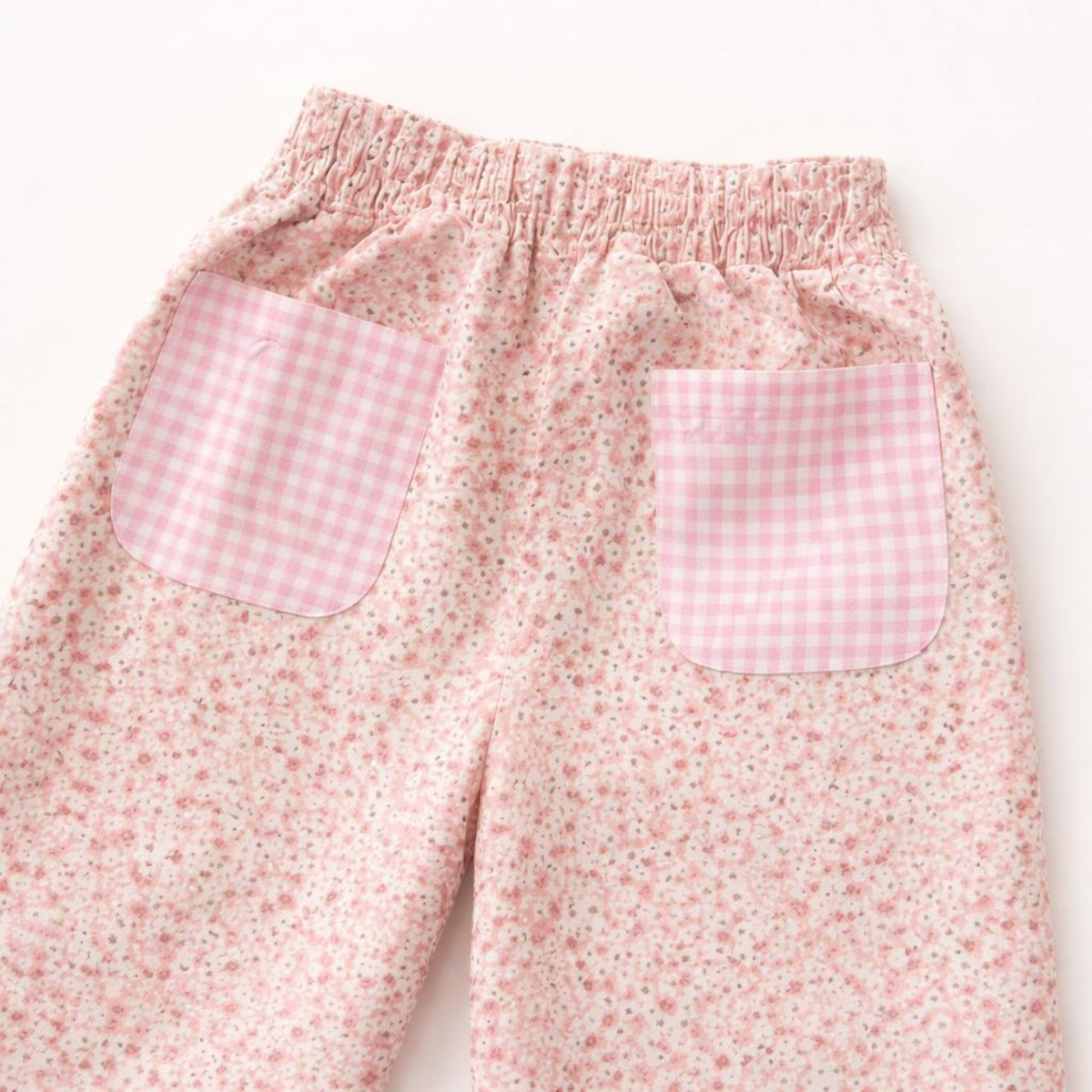 White Daisy Rocket Pocket Trousers