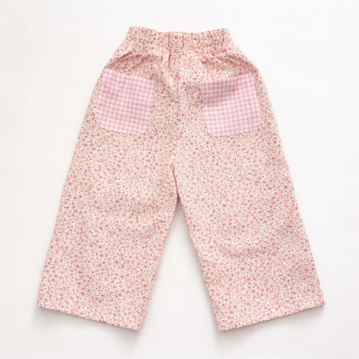 White Daisy Rocket Pocket Trousers