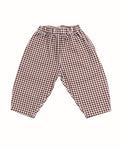 Wildgreen Gingham Barrel Trousers