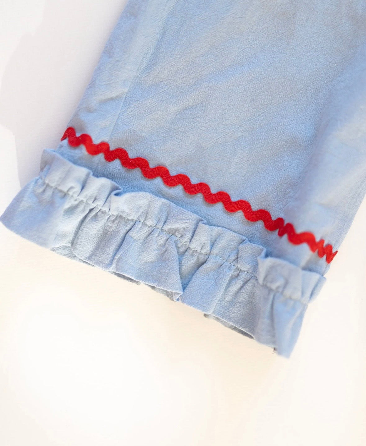 Pigeon said please ruffle trousers