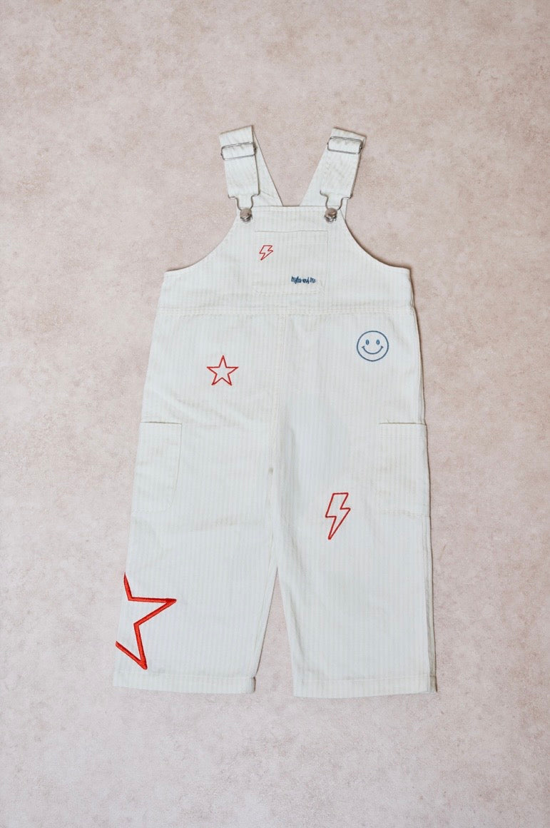 Myles and Me Be Bold dungarees