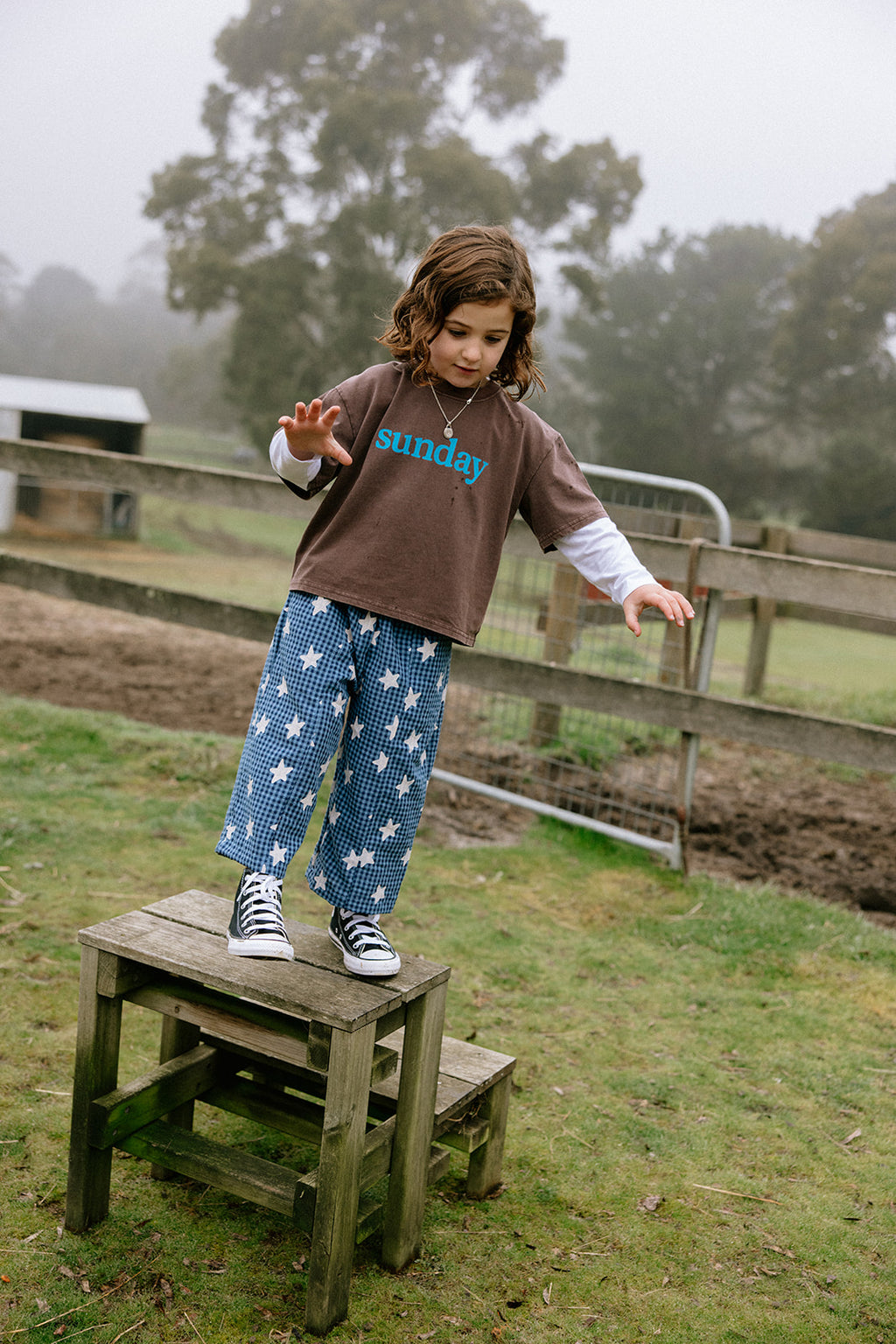 Sunday Siblings dusty star trousers