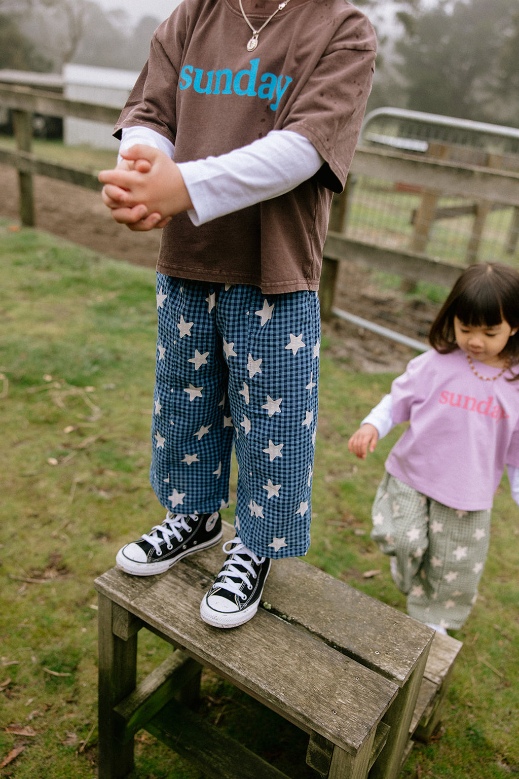 Sunday Siblings dusty star trousers